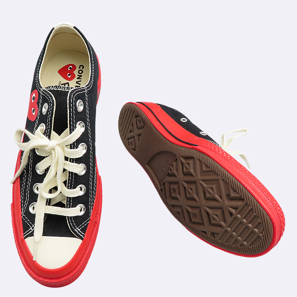 (�̻��) COMME DES GARCONS(�ĵ� ������) X CONVERSE(������) AZ-K123 ����/���� ô 70 ������ �ο� ����Ŀ�� - 240MM [��������] �̹���2 - ���̺��� �߰���ǰ