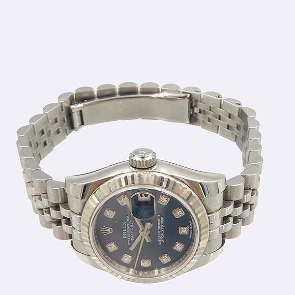 Rolex(�η���) 179174 û�� ���̾� DATEJUST(����Ʈ����Ʈ) 10P ���̾� ��ƿ ������ �����ƽ �ð� [��������] �̹���3 - ���̺��� �߰���ǰ