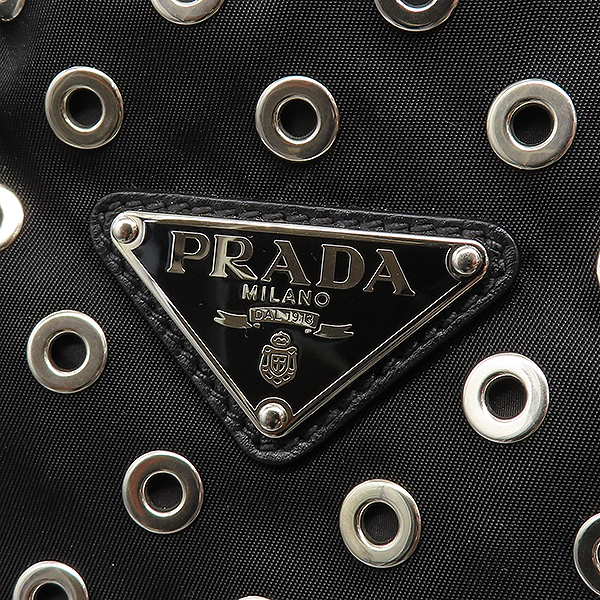 Prada(�����) 1BG032 TESSUTO + SOFT CALF NERO �����÷� �к긯 ���� ���͵� �ﰢ�ΰ� ���� ��Ʈ�� [��������] �̹���4 - ���̺��� �߰���ǰ