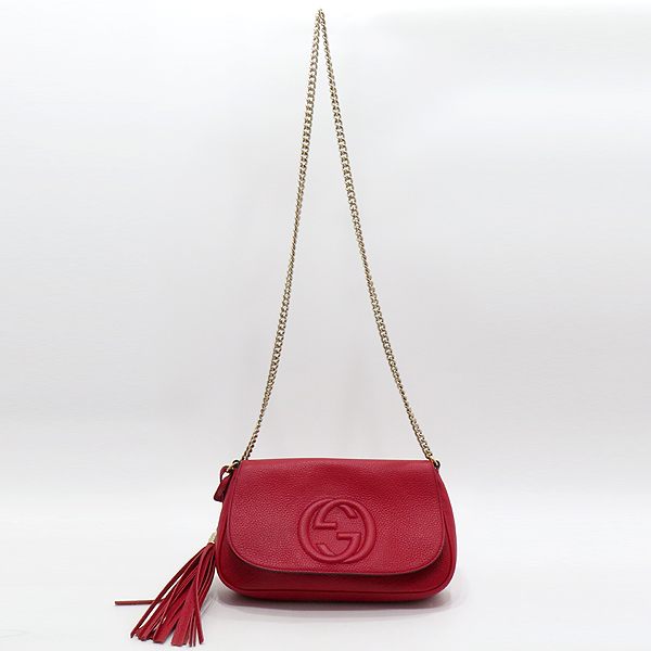 Gucci(����) 536224 ���� ���� SOHO ��ȣ ���ͷ�ŷ �׽���� �ΰ� ��Ƽġ ����Ż ü�� ũ�ν��� [��õ��] �̹���4 - ���̺��� �߰���ǰ