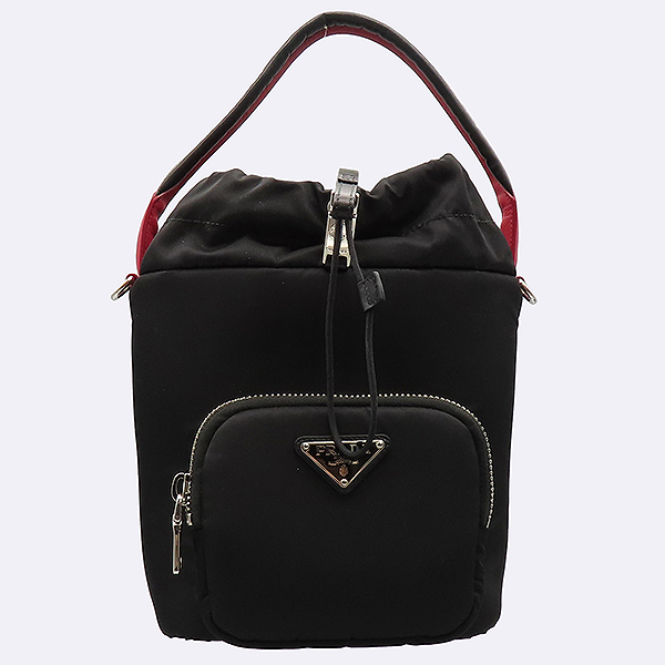 Prada(�����) 1BE026 �׼��� ���� �ﰢ �ΰ� ��� ��Ŷ ��Ʈ�� + ��Ʈ�� [��������] �̹���2 - ���̺��� �߰���ǰ