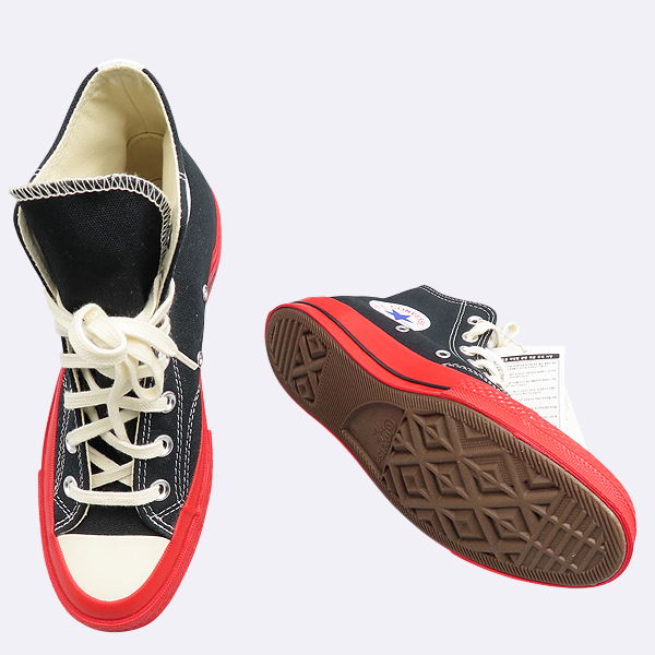 (�̻��) COMME DES GARCONS(�ĵ� ������) X CONVERSE(������) AZ-K124 ����/���� ô 70 ������ ���� ����Ŀ�� - 240MM  [��������] �̹���2 - ���̺��� �߰���ǰ