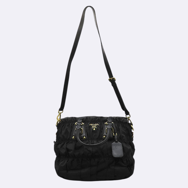 Prada(�����) BN1336 ���� ���Ϸ� ������ ���� �ΰ� ��Ʈ�� + �����Ʈ�� 2-WAY [�λ꼾�Һ���] �̹���4 - ���̺��� �߰���ǰ