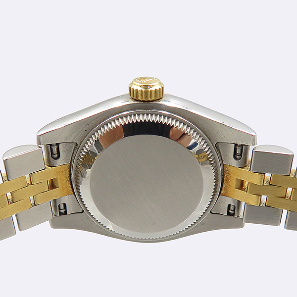 Rolex(�η���) 179173 DATEJUST ��������Ʈ 26MM 10P ���̾� �ǹ� ���̾� 18K ���ο��� �޺� ����� �극�̽��� ������ �ð� [��������] �̹���5 - ���̺��� �߰���ǰ