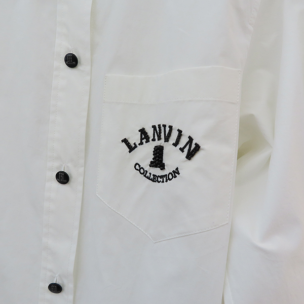 LANVIN(����) COLLECTION(�÷���) LC2D10450 ȭ��Ʈ ��ư ���� �ΰ� ������̵� ¡ ��� ���� ����콺 [��������] �̹���3 - ���̺��� �߰���ǰ