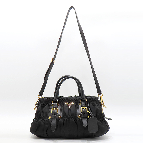 Prada(�����) BN1407 ���� �׼��� GAUFRE ������ ��Ʈ�� + �����Ʈ�� 2WAY [��õ��] �̹���4 - ���̺��� �߰���ǰ