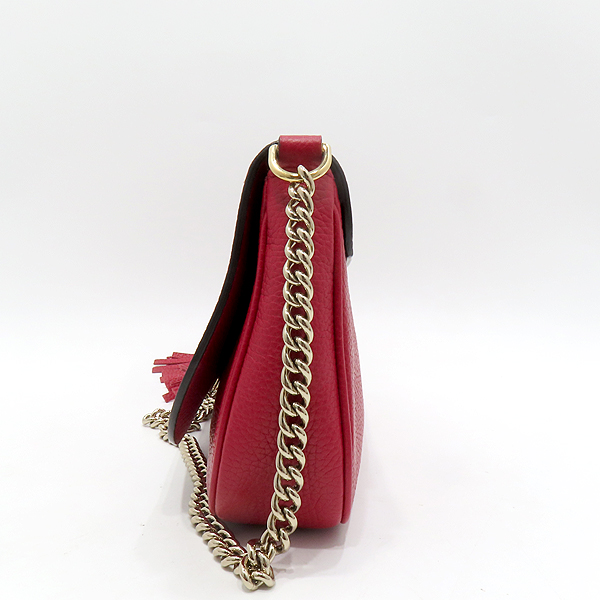 Gucci(����) 536224 ���� ���� SOHO ��ȣ ���ͷ�ŷ �׽���� �ΰ� ��Ƽġ ����Ż ü�� ũ�ν��� [��õ��] �̹���3 - ���̺��� �߰���ǰ