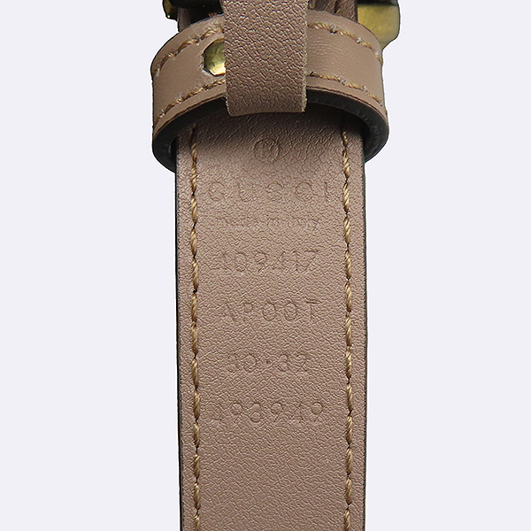 Gucci(����) 409417 �ε���ũ ���� ���� GG �ΰ� ����Ʈ ������ ��Ʈ - 80size [���ε�������] �̹���5 - ���̺��� �߰���ǰ