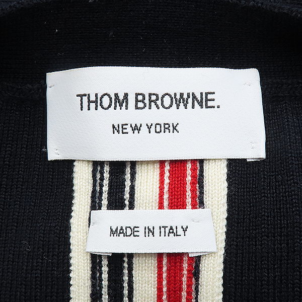THOM BROWNE(�����) FKC197A ���̺� �÷� �� 100% ���� ���� ��� ��Ｑ ������ �� ����� + ��Ʈ SET - 1������ [��������] �̹���4 - ���̺��� �߰���ǰ