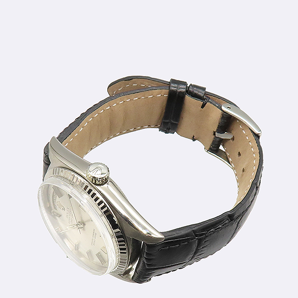 Rolex(�η���) 1803 ��Ƽ�� DAY-DATE ���� ����Ʈ 18K ȭ��Ʈ��� �����ƽ ������ ���׹�� �ð� [�����νż�����] �̹���2 - ���̺��� �߰���ǰ