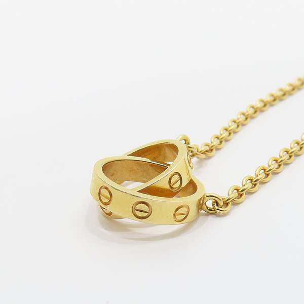 Cartier(��쿡) B7212400 18K ���ο� ��� Love necklace ���� ��ũ���� ü�� ����� [��õ��] �̹���4 - ���̺��� �߰���ǰ