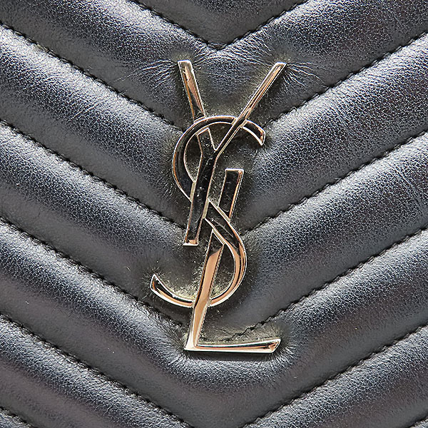 SAINT LAURENT (���ζ�) 440222 ī�� ���� ��Ʋ�� ���� ���ͷ�ŷ YSL �ñ״�ó ��ť��Ʈ Ŭ��ġ [�λ꼾�Һ���] �̹���4 - ���̺��� �߰���ǰ