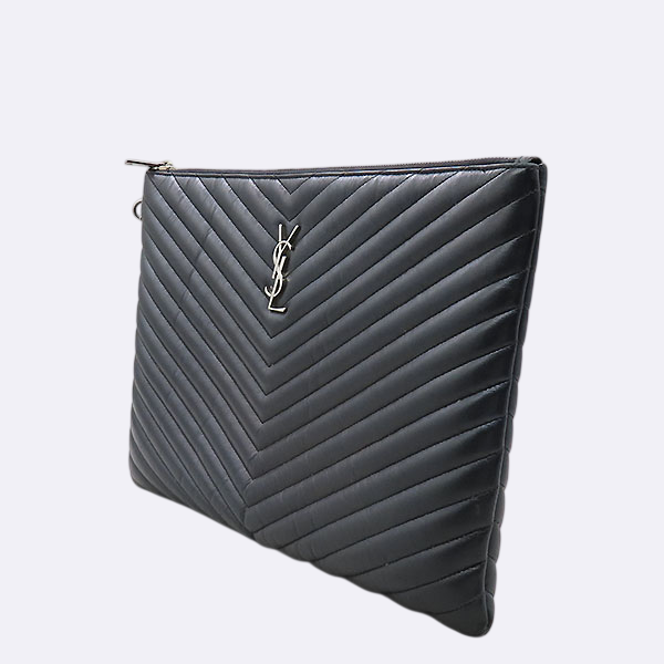 SAINT LAURENT (���ζ�) 440222 ī�� ���� ��Ʋ�� ���� ���ͷ�ŷ YSL �ñ״�ó ��ť��Ʈ Ŭ��ġ [�λ꼾�Һ���] �̹���2 - ���̺��� �߰���ǰ