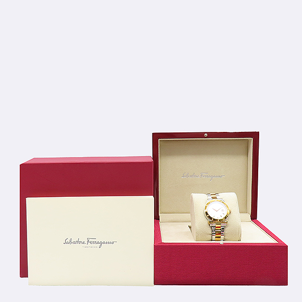 Ferragamo(��󰡸�) FF308 0014 Salvatore(����䷹) 1898 33MM ���� ���̾� �����η��� ��ƿ + IP ������ ���� �޺� ������ ���� �ð� [��������] �̹���5 - ���̺��� �߰���ǰ