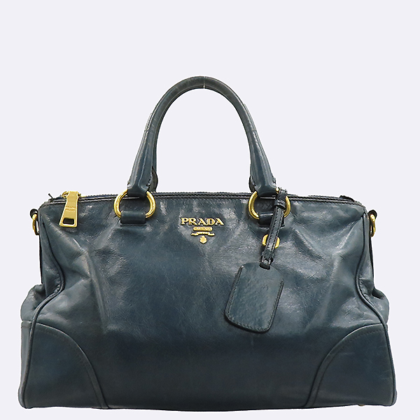 Prada(�����) BN2324 VITELLO SHINE(���ڷ� ����) ���� �ΰ� ��� ��Ʈ�� + �����Ʈ�� 2WAY [��������] �̹���2 - ���̺��� �߰���ǰ
