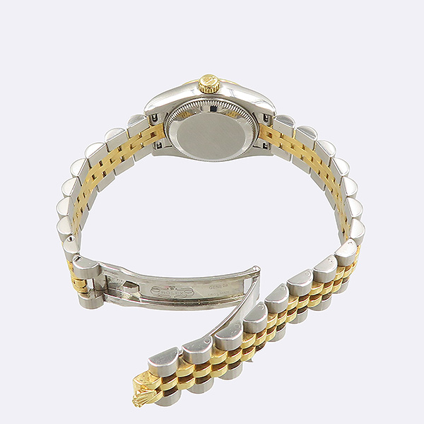 Rolex(�η���) 179173 DATEJUST ��������Ʈ 26MM 10P ���̾� �ǹ� ���̾� 18K ���ο��� �޺� ����� �극�̽��� ������ �ð� [��������] �̹���4 - ���̺��� �߰���ǰ