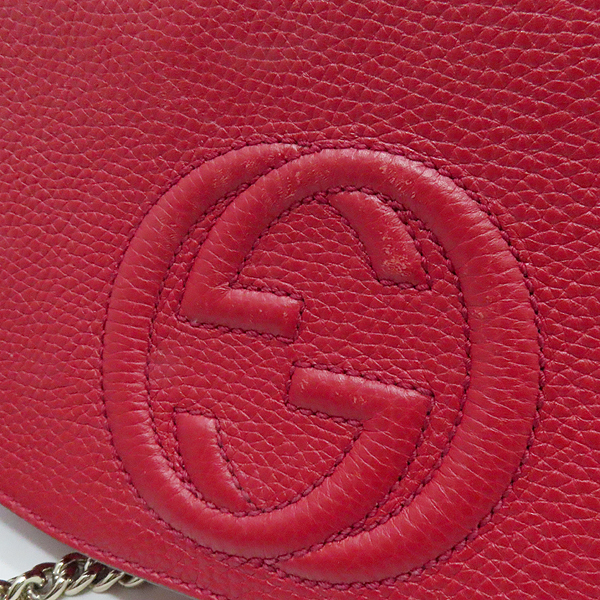 Gucci(����) 536224 ���� ���� SOHO ��ȣ ���ͷ�ŷ �׽���� �ΰ� ��Ƽġ ����Ż ü�� ũ�ν��� [��õ��] �̹���5 - ���̺��� �߰���ǰ