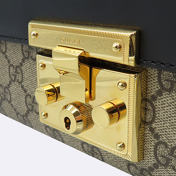 Gucci(����) 409487 GG�ΰ� ������ ĵ���� Padlock �е�� ���� ������  ü�� ����� [��������] �̹���4 - ���̺��� �߰���ǰ