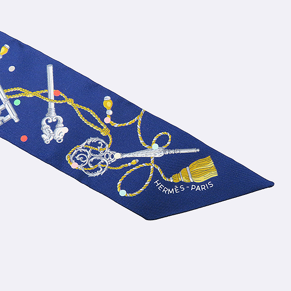 (�̻��) Hermes(�����޽�) 100% ��ũ Les Cles A Pois(�� Ŭ�� �� ����) Ʈ���� ��ī�� [��������] �̹���3 - ���̺��� �߰���ǰ