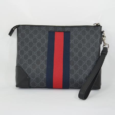 Gucci(����) 523603 GG �ΰ� PVC ���� ���� Ʈ���� ������ �Ｑ Ŭ��ġ + �ո�Ʈ�� �̹���2 - ���̺��� �߰���ǰ