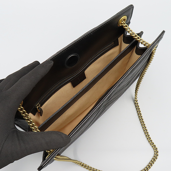 Gucci(����) 524592 ���� ���� ��Ʋ�� Marmont(����Ʈ) GG ��Ż ���� �ΰ� ü�� ����� [�ϳ��̻���] �̹���6 - ���̺��� �߰���ǰ