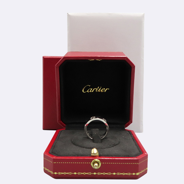 Cartier(��쿡) B4022653 AU750 18K ȭ��Ʈ��� LOVE RING ���긵 5.5MM ���� - 13ȣ [��������] �̹���4 - ���̺��� �߰���ǰ