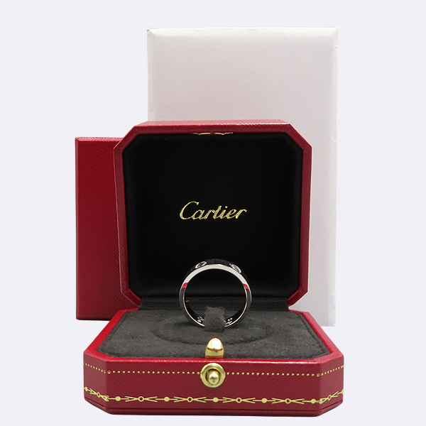 Cartier(��쿡) B4022663 AU750 18K ȭ��Ʈ��� LOVE RING ���긵 5.5MM ���� - 23ȣ [��������] �̹���4 - ���̺��� �߰���ǰ