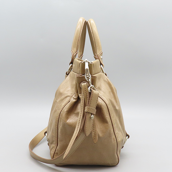 MiuMiu(�̿�̿�) RT0383  ���� �÷� ��Ƽ�� ���� ���� �ΰ� ��� ��ÿ ��Ʈ�� + �����Ʈ�� 2-WAY [���̷Ե���] �̹���3 - ���̺��� �߰���ǰ