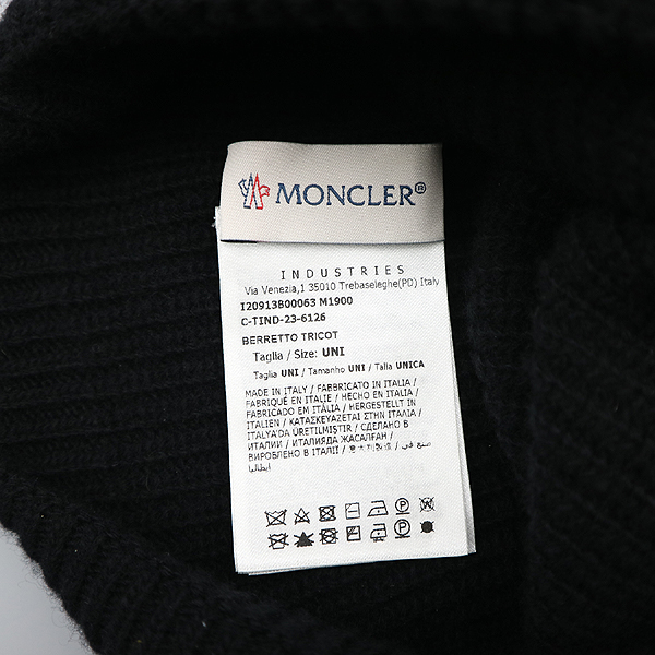 MONCLER(��Ŭ����) I20913B00063 BERRETTO TRICOT ���� ���� ��� ���� [�뱸��������] �̹���4 - ���̺��� �߰���ǰ