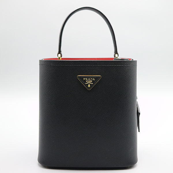 Prada(�����) 1BA212 ���� ���ǾƳ� �ĴϿ� �κ��� ���� �ﰢ�ΰ� �̵�� ��Ŷ ��Ʈ�� + ��Ʈ�� 2WAY [�뱸��������] �̹���2 - ���̺��� �߰���ǰ