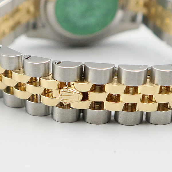 Rolex(�η���) 179173 DATEJUST ��������Ʈ 26MM �ε��� �� 18K �޺� ������ ��� �� ����� �극�̽��� ������ �ð� [�뱸��������] �̹���4 - ���̺��� �߰���ǰ