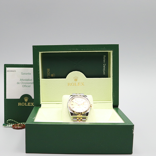 Rolex(�η���) 116233 DATEJUST ����Ʈ����Ʈ 36MM ������ ��� ���̾� �� �ε��� 18K �޺� ����� �극�̽��� ������ �ð� [�뱸��������] �̹���5 - ���̺��� �߰���ǰ