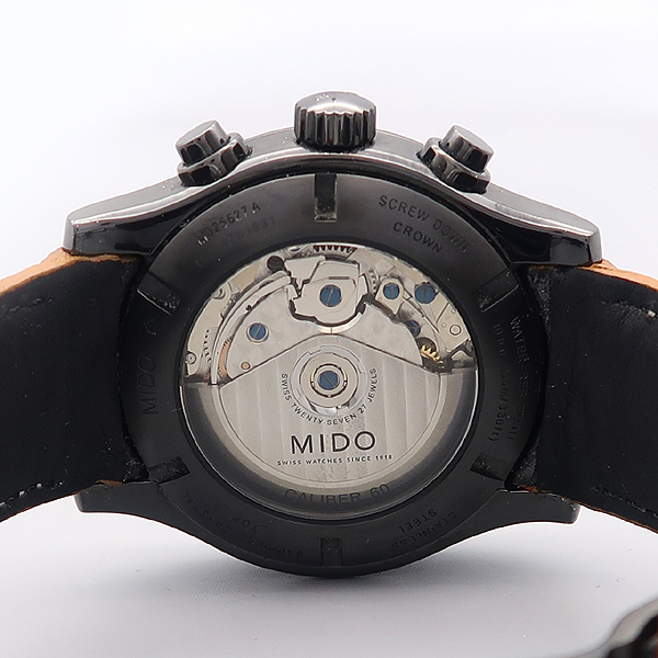 MIDO(�̵�) M025.627.36.061.10 ��Ƽ��Ʈ �ý���� 44MM ���׹�� �����ƽ ������ �ð� [����������] �̹���4 - ���̺��� �߰���ǰ