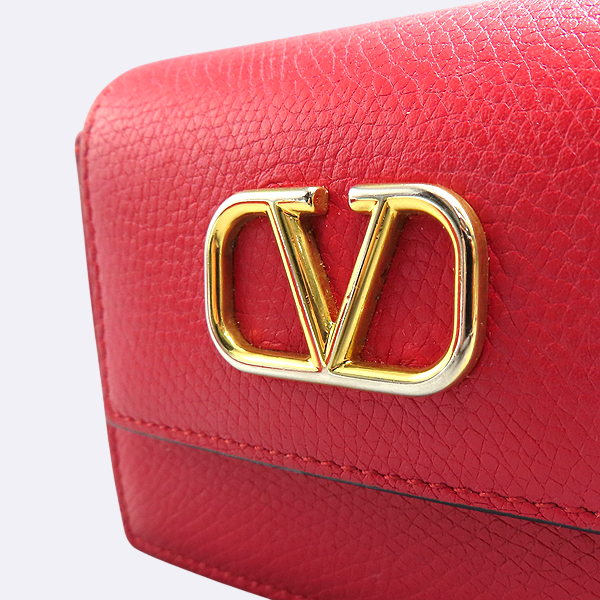 VALENTINO(�߷�Ƽ��) XW2P0X36SNP ���� ���� ���� V�ΰ� ��� ���ڵ�� ī�� Ȧ�� [��������] �̹���6 - ���̺��� �߰���ǰ