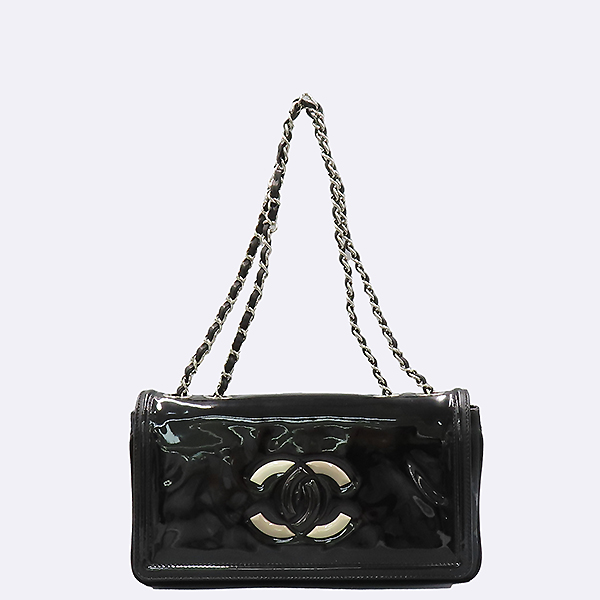 Chanel(����) A66936 ���� ���̴�Ʈ CC�ΰ� ����ƽ �÷� ���� ü�� ����� [�����νż�����] �̹���2 - ���̺��� �߰���ǰ