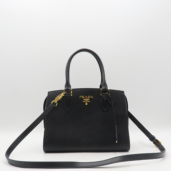 Prada(�����) 1BA164 ���� �÷� ���ǾƳ� �ﰢ�ΰ� ��Ʈ�� + �����Ʈ�� 2WAY [�д�������] �̹���2 - ���̺��� �߰���ǰ