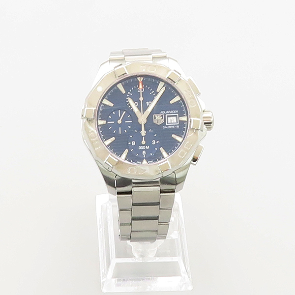 Tag Heuer(�±�ȣ�̾�) CAY2112 AQUARACER �����Ʒ��̼� ũ�γ�׷��� Į���� 16 ������̾� 43MM �����ƽ ��ƿ ������ �ð� [õ�Ƚż�����] �̹���2 - ���̺��� �߰���ǰ