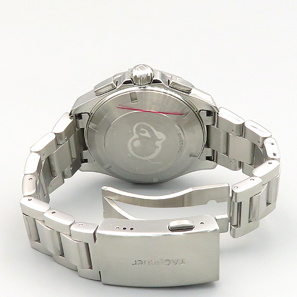 Tag Heuer(�±�ȣ�̾�) CAY2112 AQUARACER �����Ʒ��̼� ũ�γ�׷��� Į���� 16 ������̾� 43MM �����ƽ ��ƿ ������ �ð� [õ�Ƚż�����] �̹���5 - ���̺��� �߰���ǰ