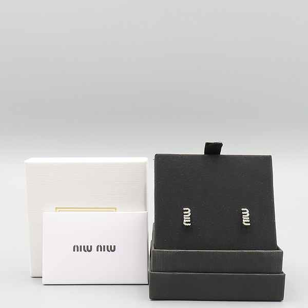 MiuMiu(�̿�̿�) 5IO059 ũ����Ż �̿�̿� �ΰ� �̾ �Ͱ��� [�ϳ��̻���] �̹���6 - ���̺��� �߰���ǰ