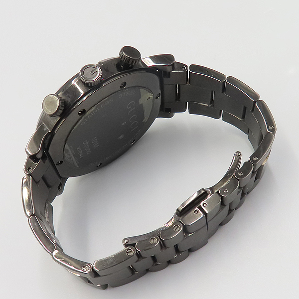 Gucci(����) YA101340 101M G ũ�γ� 44MM ���̾� ���� ���� PVD ��ƿ ���� ���� �ð� [��ź�Ե���] �̹���3 - ���̺��� �߰���ǰ