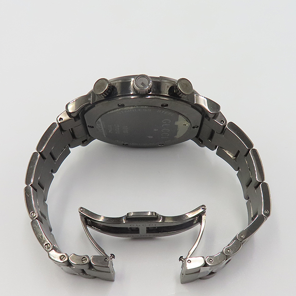 Gucci(����) YA101340 101M G ũ�γ� 44MM ���̾� ���� ���� PVD ��ƿ ���� ���� �ð� [��ź�Ե���] �̹���4 - ���̺��� �߰���ǰ