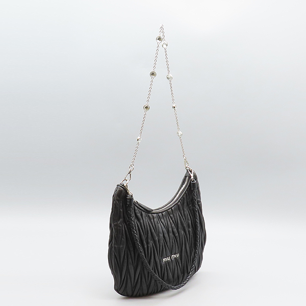 MiuMiu(�̿�̿�) 5BC085 ���� ���� ��Ʋ��� ũ����Ż ü�� ȣ�� ����� [���̷Ե���] �̹���4 - ���̺��� �߰���ǰ