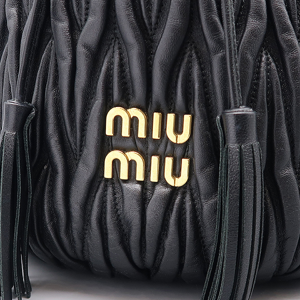 MiuMiu(�̿�̿�) 5BE084 ���� ���� ���� ���׶�� ���� �ΰ� ��Ŷ ��Ʈ�� + ��� ��Ʈ�� 2WAY [����������] �̹���3 - ���̺��� �߰���ǰ