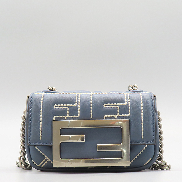 Fendi(���) 7AS143 ���� ���� ������ ��Ƽġ ���� �ٰ�Ʈ ü�� ����� ũ�ν��� [���̷Ե���] �̹���2 - ���̺��� �߰���ǰ
