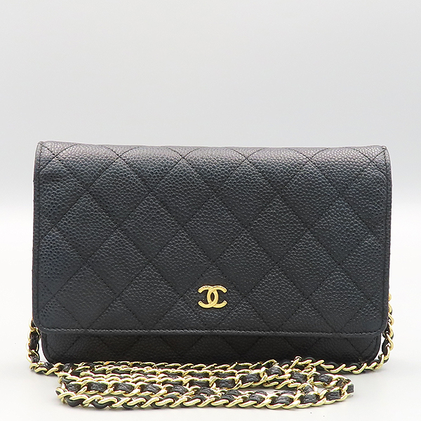 Chanel(����)  A33814 ���� ĳ��Ų Ŭ���� WOC ���� �� ü�� ��Ż ���� �ΰ� ü�� ũ�ν���  [õ�Ƚż�����] �̹���2 - ���̺��� �߰���ǰ