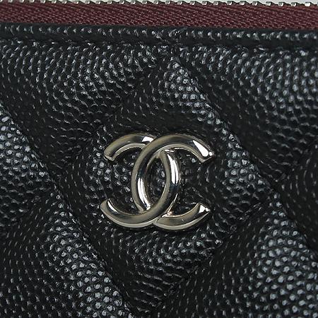 Chanel(����) A82545 Ŭ���� ĳ��� ���� ���� �ΰ� ���̵� Ŭ��ġ (���ַԵ���) �̹���3 - ���̺��� �߰���ǰ