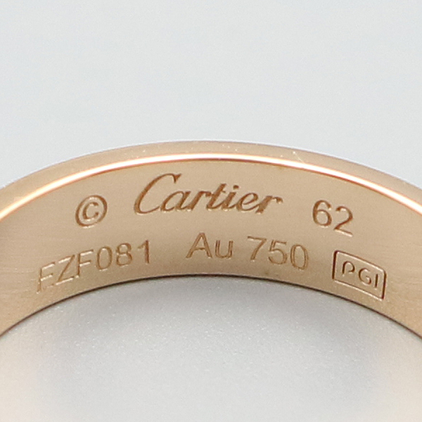 Cartier(��쿡) B4084862 LOVE RING 18K ������ ���긵 ���� 5.5mm - 22ȣ [�뱸��������] �̹���3 - ���̺��� �߰���ǰ