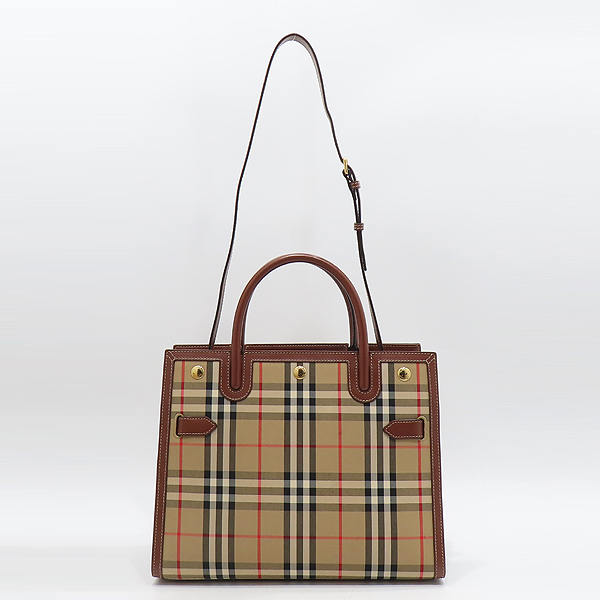Burberry(������) 8025274 ���� ���� ��Ƽ�� üũ Ÿ��Ʋ ���� ��Ʈ�� + �����Ʈ�� 2WAY [��õ��] �̹���3 - ���̺��� �߰���ǰ