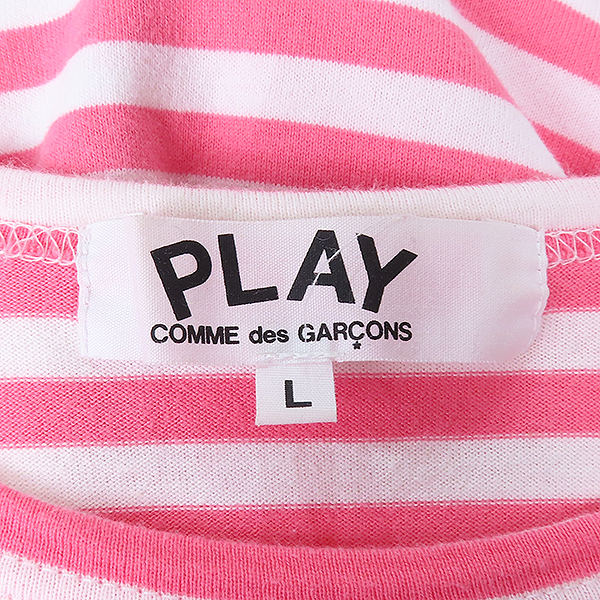 COMME DES GARCONS(�ĵ� ������) AZ-T277 ��ũ / ȭ��Ʈ ���� ��Ʈ������ ���� ������ Ƽ���� - L������ [��������] �̹���5 - ���̺��� �߰���ǰ