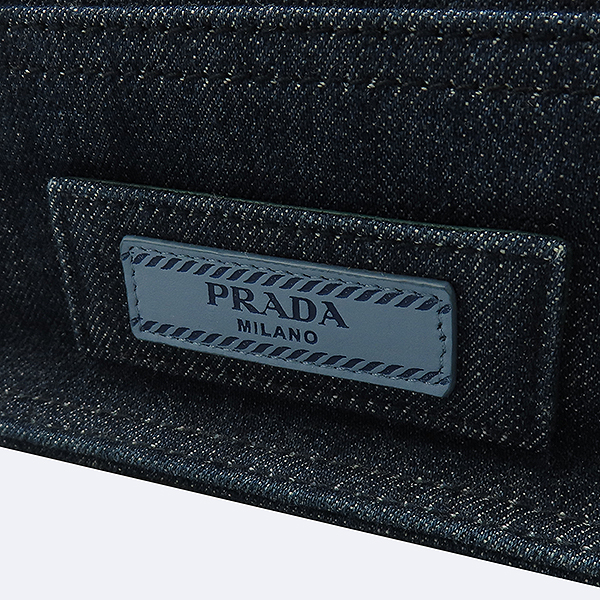 Prada(�����) 1BG122 DENIM + GLACE CALF (���� + �۶� ī��) ��Ƽ�� ������ ����� [��������] �̹���5 - ���̺��� �߰���ǰ